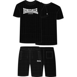 Комплект от мъжка тениска и шорти Lonsdale