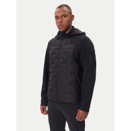 BOSS Пухено яке J T-Down Hybrid 50541045 Черен Regular Fit