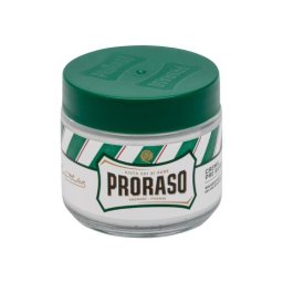 PRORASO Green Pre-Shave Cream крем за по-лесно бръснене с ментол и евкалипт 100 ml
