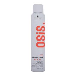 Schwarzkopf Professional Osis+ Freeze Pump Strong Hold Pump Spray лак за коса със силна фиксация 200 ml за жени