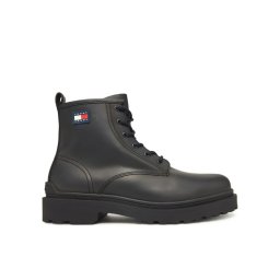 Tommy Jeans Зимни обувки Tjm Lace Up Rubberized EM0EM01628 Черен