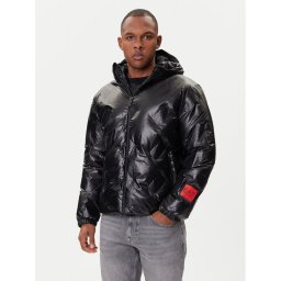 EA7 Emporio Armani Яке от имитация на кожа 7M001860 AF22699 UC001 Черен Regular Fit