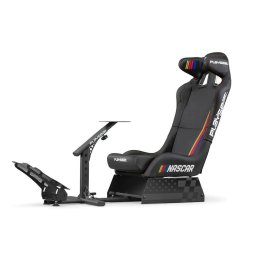 Геймърски стол Playseat Evolution Pro NASCAR Edition, до 120kg, PU кожа, сгъваем, черен