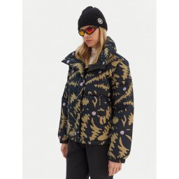 Roxy Скиорско яке Snow Winter Rebel ERJTJ03545 Черен Regular Fit