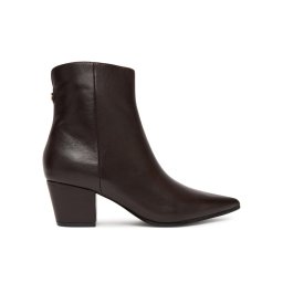 Guess Боти FLFHAL LEA10 Кафяв