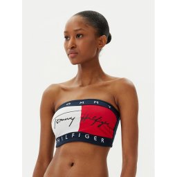 Tommy Hilfiger Сутиен без банели UW0UW05608 Тъмносин
