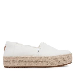 Еспадрили Toms Valencia 10019795 Бял