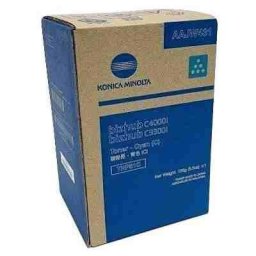 Син тонер Konica Minolta Bizhub C3300i/ C4000i, оригинален TNP-81C