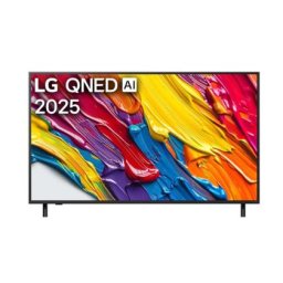 Телевизор LG 55QNED82A3B, 55" 4K QNED HDR Smart TV, 3840x2160, DVB-T2/C/S2, ?7 AI Processor, HDR10 / HLG, webOS 25 ThinQ, VRR / ALLM / HGiG, 4K Upscaling, WiFi 5, Voice Controll, Bluetooth 5.1, AirPlay 2, LAN, CI, HDMI, SPDIF, Google Cast, 2 pole Stand