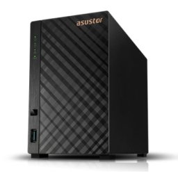 Мрежов сторидж Asustor AS1202T, 2 bay NAS, Realtek RTD1619B, Quad Core, 1.7 GHz, 1GB DDR4 (not expandable), 2.5GbE x1, 3 x USB 3.2 Gen 1, WOW (Wake on WAN), System Sleep Mode, Black