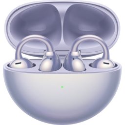 Слушалки Huawei FreeClip Dove-T00 Purple, Bluetooth 5.3, 20Hz - 20 KHz, 55mAh