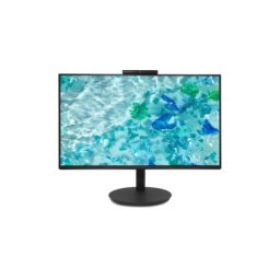 Монитор Acer Vero CB242YD6bmiprcx, 23.8'' FHD (1920x1080) IPS, ZeroFrame, 120Hz, 1ms(VRB), 250nits, VGA, HDMI, DP, Speakers, Audio In/Out, Adj.WebCam 5M/Mic array, AdaptiveSync, Energy Efficiency Class B, TCO Black, 3Y