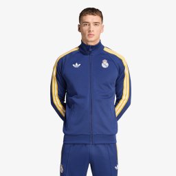 Суитшърт adidas Real Madrid Originals Track Top Dark Blue XL