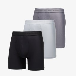 Боксерки Under Armour Performance Tech Mesh Mod 6in 3-Pack Gray M
