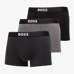 Боксерки Hugo Boss Trunk 3-Pack Boss One D Light Grey S