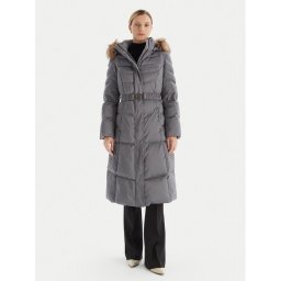 Guess Пухено яке W5BL29 W2802 Сив Regular Fit