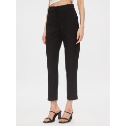 Tommy Hilfiger Текстилни панталони Core WW0WW39723 Черен Straight Fit