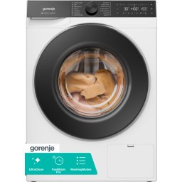 Пералня Gorenje WG614A4P1, 10 кг, 1400 обр./мин, LЕD дисплей, WI-FI управление, Eнергиен клас A, Бял