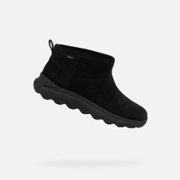 Geox Spherica 4x4 B ABX Black Women's Ankle Boots - Ladies