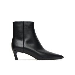 Calvin Klein Боти Ess Kitten Heel Ankle Boot HW0HW02586 Черен