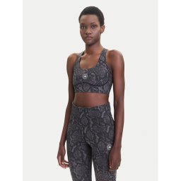 adidas by Stella McCartney Спортен сутиен Power Impact JW4542 Кафяв Slim Fit