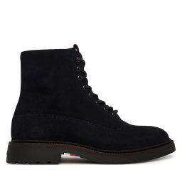 Ботуши Tommy Hilfiger Comfort Lwt FM0FM05594 Тъмносин