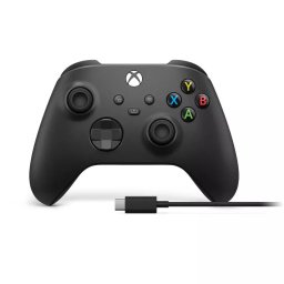 Геймпад Microsoft Xbox Wireless Controller, безжичен, за PC/Xbox One/Xbox Series X/S, черен