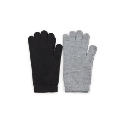 Black and grey women's gloves 2 pcs ORSAY - Women's