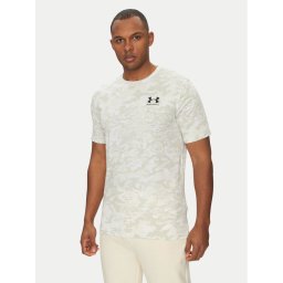 Under Armour Тишърт ABC 1357727 Бял Regular Fit