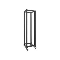 Lanberg open rack 19" 42U 600x800, black
