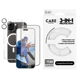 Комплект CARE by PanzerGlass, Bundle за iPhone 16 Pro Max, Flagship, 3in1, MagSafe
