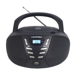 Радио Blaupunkt BB7BK, LCD дисплей, USB, 3,5mm жак, черно