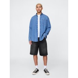 Дънкови шорти GAP Baggy