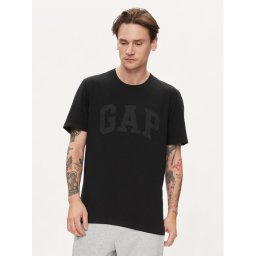 Gap Тишърт 856659-10 Черен Regular Fit