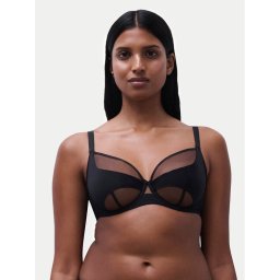 Chantelle Сутиен с банели Halo C1AAMU Черен