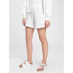 GAP Shorts Logo high rise boyfriend shorts - Women's
