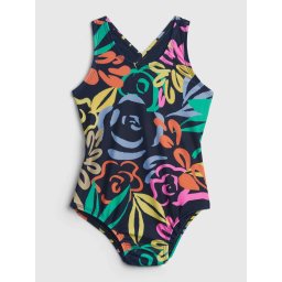 GAP Children's one-piece swimsuit floral - Girls