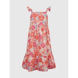 GAP Children's Midi Dress with Flowers - Girls