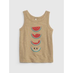GAP Children's Cotton Tank Top Watermelon - Girls
