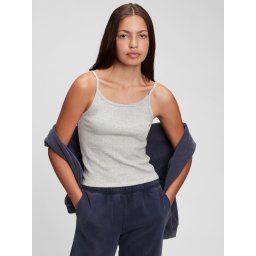 GAP Teen Solid Color Tank Top - Girls