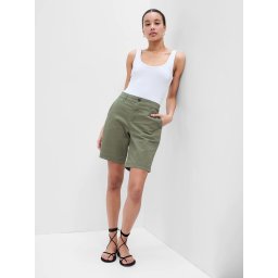 GAP Twill mid rise shorts - Women's
