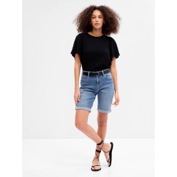 GAP Denim Shorts Mid Rise - Ladies