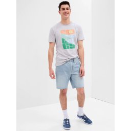 GAP Denim Straight Shorts - Mens