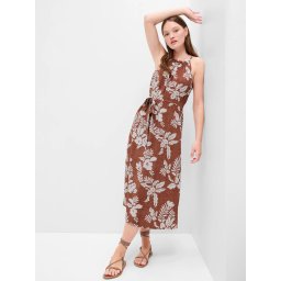 GAP Patterned Midi Dress - Ladies