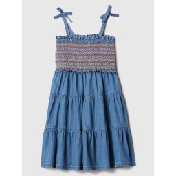 GAP Children's Denim Midi Dress - Girls