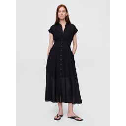 GAP Shirt Midi Dress - Women's