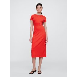 GAP Knitted midi dress with cutouts - Women's