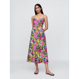 GAP Floral midi dress - Women's