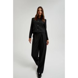 Marisse Women's Trousers L-Sp-4600 Black