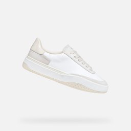Дамски бели маратонки Geox Dynamia